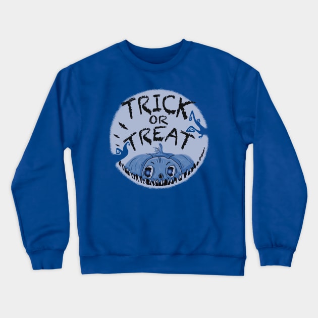 Trick or Treat night Crewneck Sweatshirt by Xatutik-Art